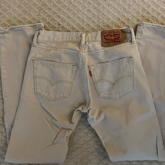 Vintage Levi’s cream 501s - Picture 4 of 5